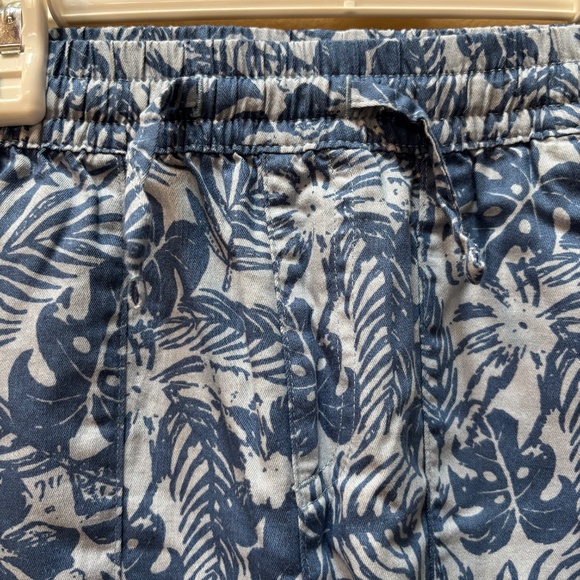 Girls Hurley Tan Elastic Waist Stamped Chambray Drawstring Skirt Size M NWT - Picture 4 of 9